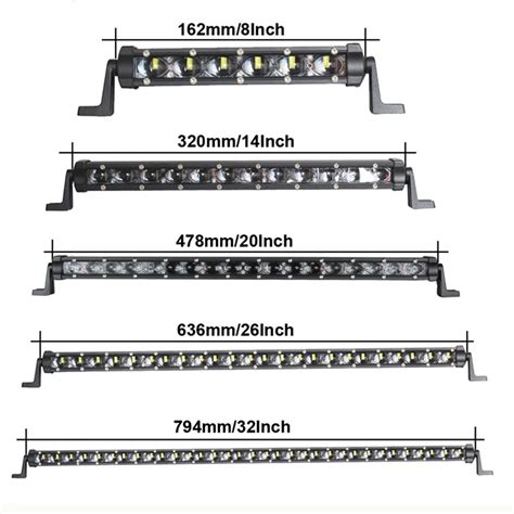 Barra de luz Led para coche accesorio para Tractor camión barco 4WD