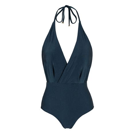 Rio De Sol Shark Transpassado One Piece Swimsuit Navy Upf 50 Rio