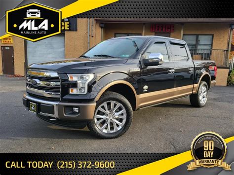 Used 2016 Ford F 150 King Ranch Supercrew 55 Ft 4wd For Sale In Philadelphia Pa Vin