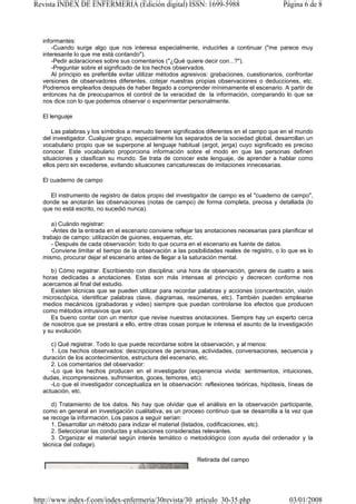 Etnograf A Observaci N Participante Pdf