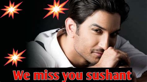 Sushant Singh Rajpootchitti Na Koi Sandeshwe Miss You Youtube