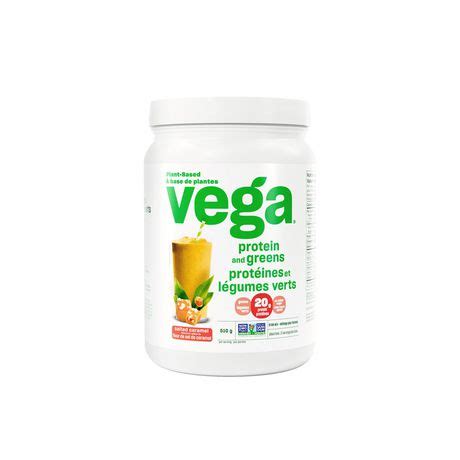 Vega Protein Greens Plant Based Protein Powder Salted Caramel