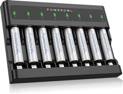 Amazon Powerowl Mah Rechargeable Aaa Batteries With Smart