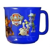 Caneca Azul Em Plastico Patrulha Pata Loja Da Crian A