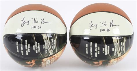 Lot Detail 2010 S George Ice Gervin San Antonio Spurs Signed