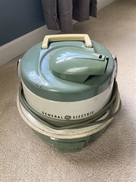 Ge Vintage General Electric Swivel Top Canister Vacuum Ebay