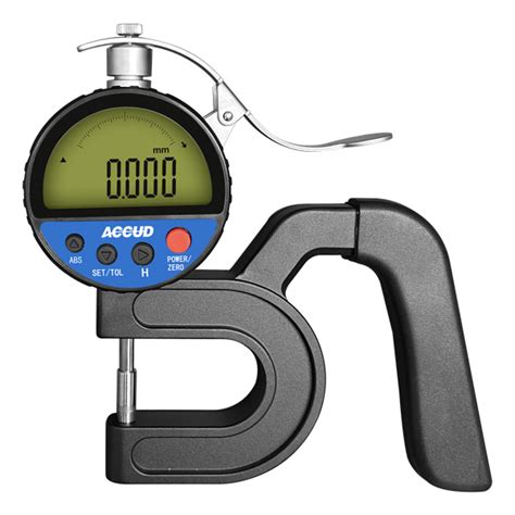 High Precision Digital Thickness Gauge Accud