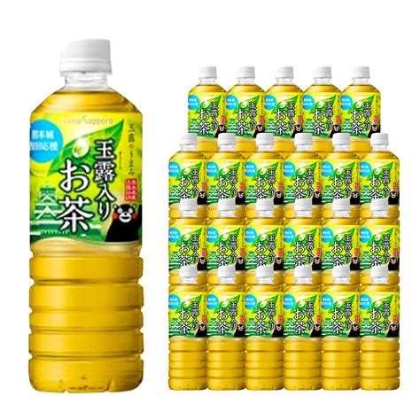 【楽天市場】【ふるさと納税】玉露入り お茶 600ml×24本入 1ケース ペットボトル 緑茶 日本茶 飲料 箱 セット まとめ買い