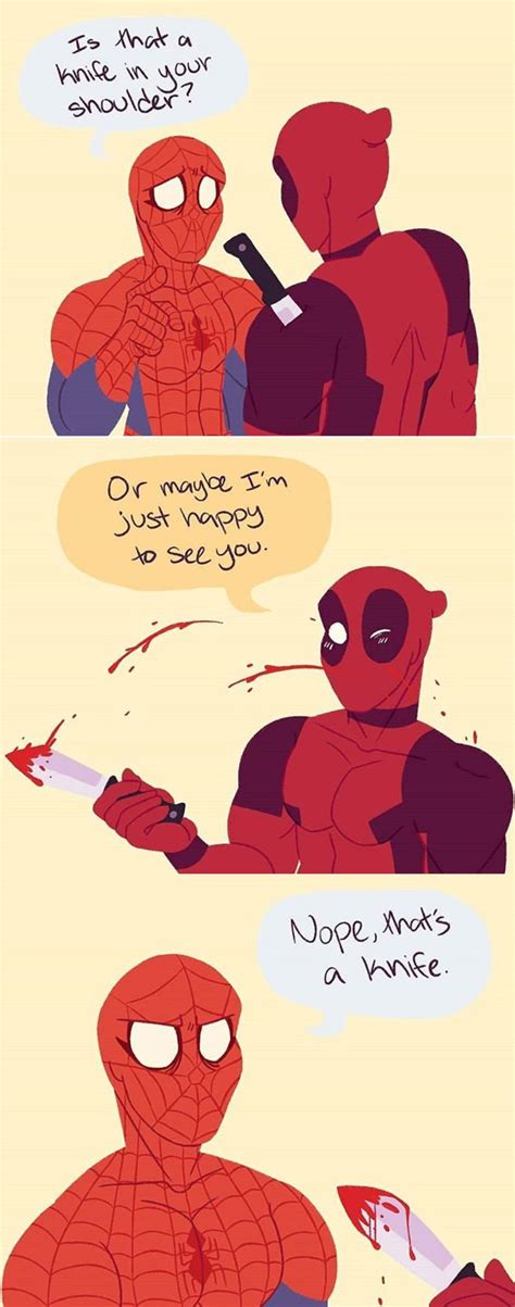 Pin By Nik On Marvel Dc Spideypool Comic Spideypool Deadpool X Spiderman