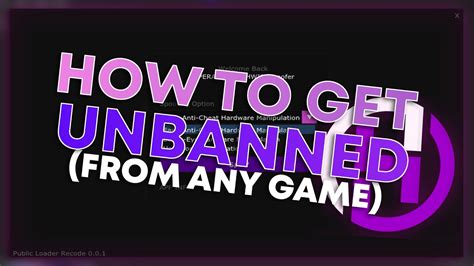 The Ultimate Hwid Spoofer How To Get Unbanned From Any Game Youtube