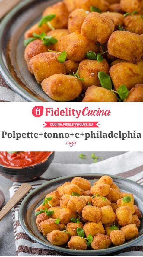 Polpette Tonno E Philadelphia Ricetta Ricette Ricette Di Cucina