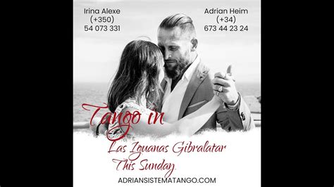 Dance Argentine Tango in Gibraltar with Adrián Heim YouTube