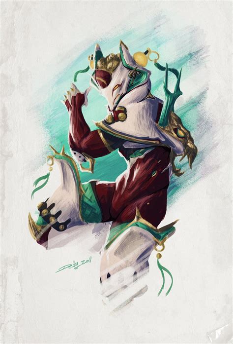 Nezha Deluxe Fanart - Fan Art - Warframe Forums