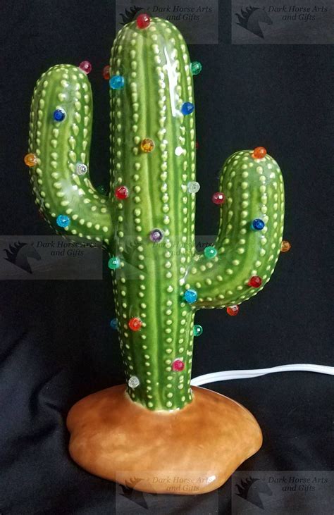 Saguaro Cactus Ceramic Christmas Tree Cactus Ceramic Ceramic