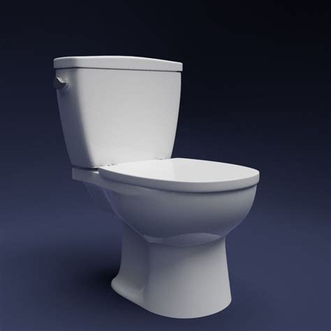 3d Toilet 3d Model Cgtrader