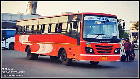 Gsrtc Brand New Bs 6 Deluxe Express Bus Statue Of Unity To Flickr