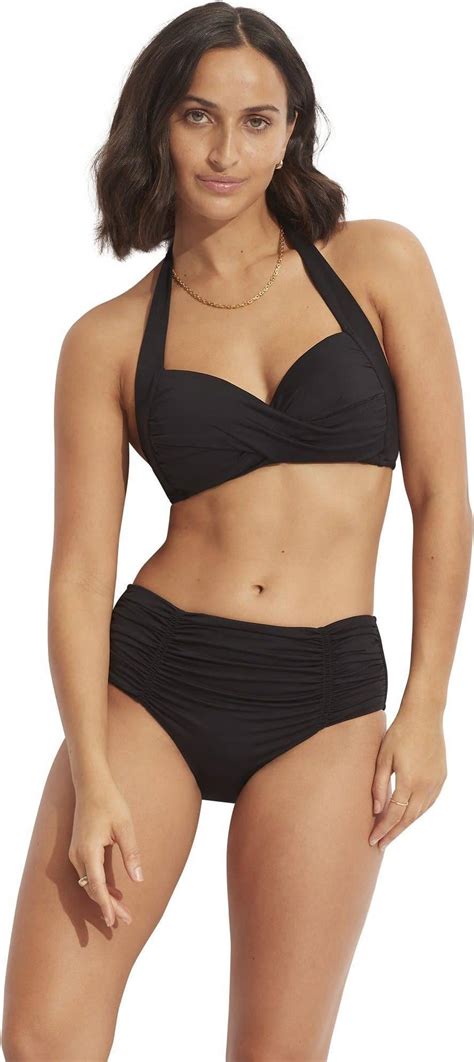 Seafolly Collective Twist Halter Bikini Top Pris