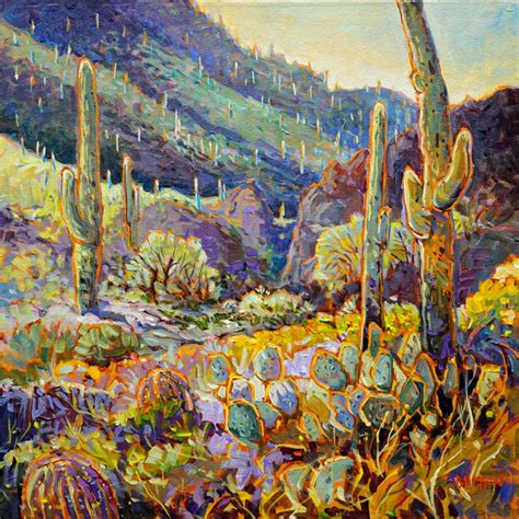 Southwest Landscape Paintings Burrowfineart