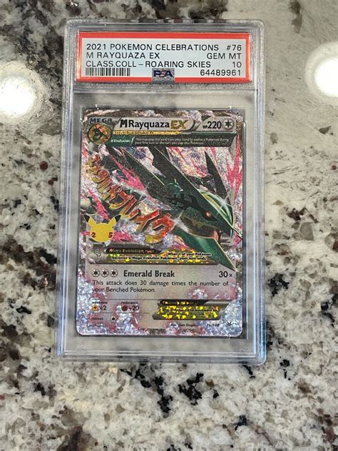 Mavin Pokemon Celebrations Classic Collection M Rayquaza Ex Psa 10 961