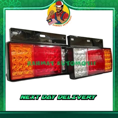 V V Led Isuzu Npr Nhr Hicom Hino Fuso Lorry Truck Universal Tail