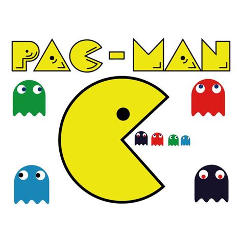 Pacman Svg Bundle Game Pacman Cricut File Inspire Uplift