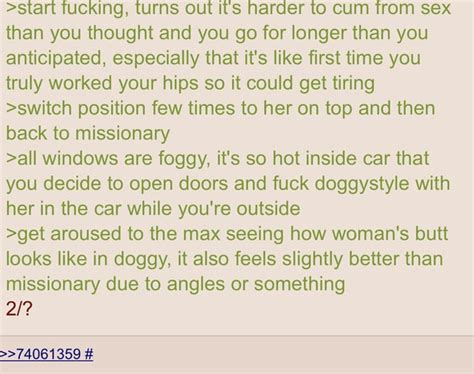 Anon Meets A Milf Rgreentext