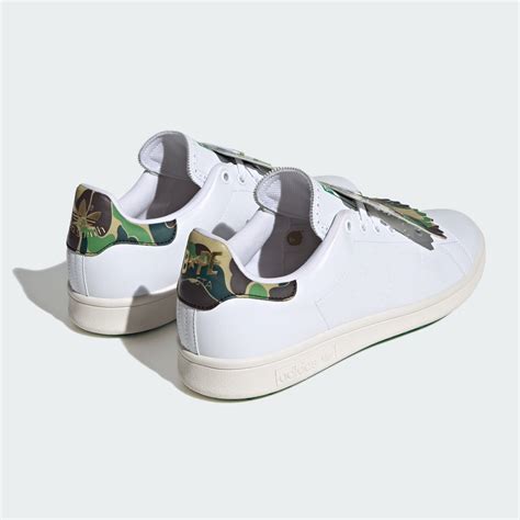 Bape X Adidas Stan Smith Golf ABC Camo Nice Kicks