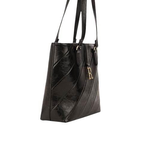 Bolsa Feminina Rafitthy Matelassê Tiracolo Grande Preto Preto