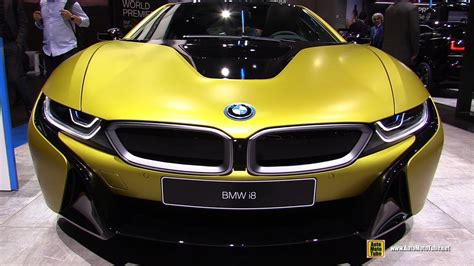 2018 BMW I8 Frozen Yellow Exterior And Interior Walkaround 2017