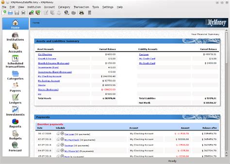 personal financial software  linux linuxaria