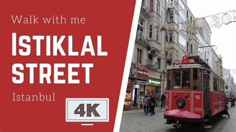 Istiklal Street Istanbul Walking Tour In K Taksim Square To Galata