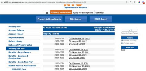 NYC Property Tax Bills: How to Download and Read Your Bill