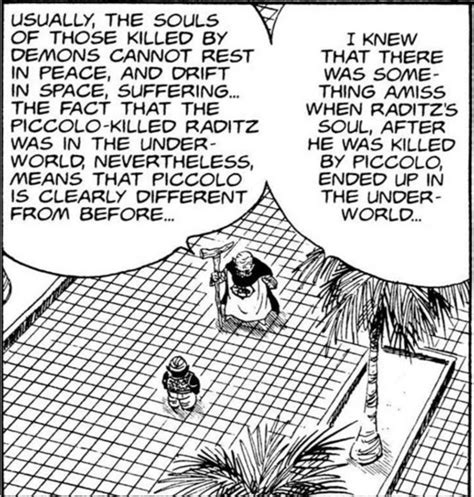 Rereading the Saiyan Arc of Dragon Ball Z I found this detail, I don't ...