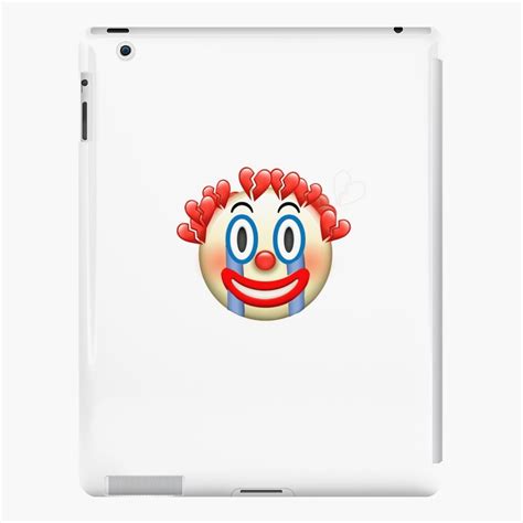 "Crying Clown Emoji" iPad Case & Skin by disamaria | Redbubble