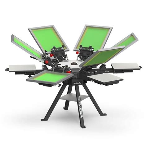 A Green And Black Machine With Four Monitors On It S Legs In Front Of A White Background