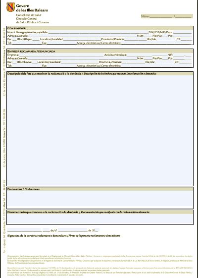 Como Presentar Una Reclamaci N De Consumo Consubal