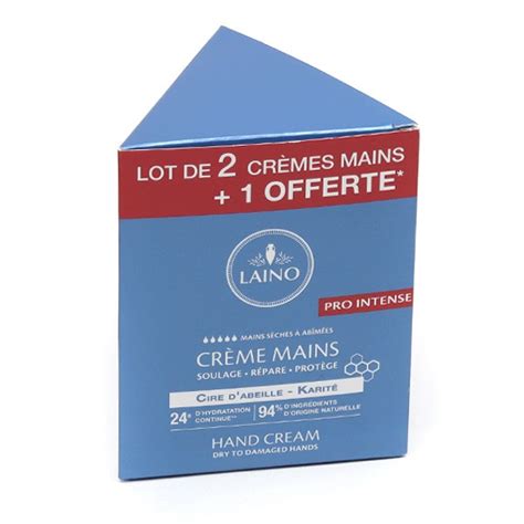 Laino Crème Mains Pro Intense Hydratation Peaux Sèches