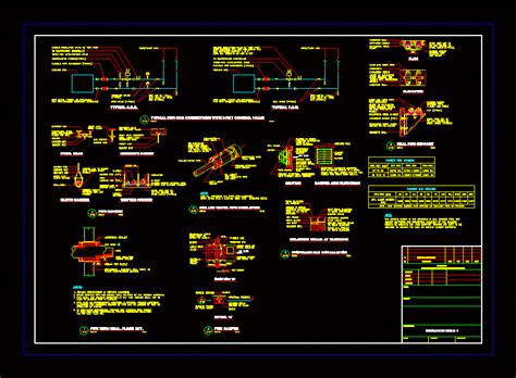 Air Conditioning Plans Hvac System In Dwg Mb Cad Library