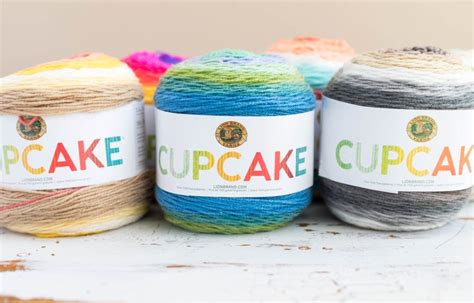 Knit And Crochet Patterns With Lion Brand Cake Yarns • Sewrella