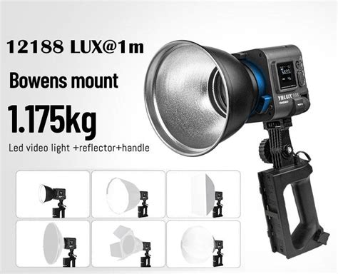 Yongnuo YNLUX100 Handheld Bi Color LED Video Light Studio Light