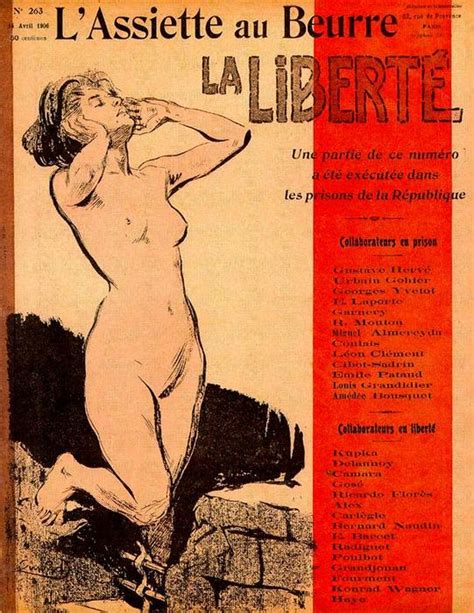 Museum Art Reproductions Freedom Cover For L Assiette Au Beurre By