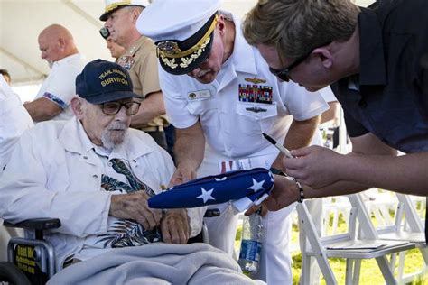 Centenarian Survivors Of Pearl Harbor Attack Return To Honor Those Who