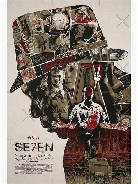 "The Movie Se7en Poster" Poster for Sale by Tami-Clark | Redbubble