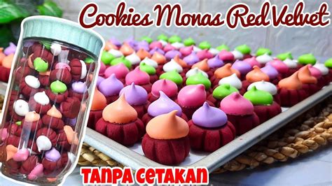 COOKIES MONAS RED VELVET ANTI GAGAL IDE JUALAN JAJANAN LEBARAN