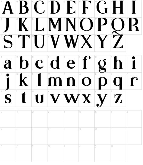 Printable Alphabet Letters Serif Symbols Hash 400 518 Homemade Creations