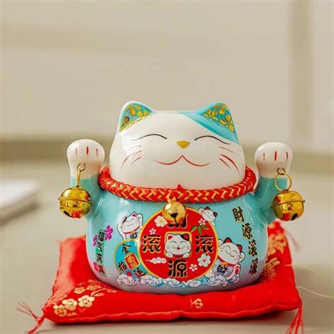 Tirelire Chat Maneki Neko MAISON DÉCO CADEAUX LOISIRS LES 3