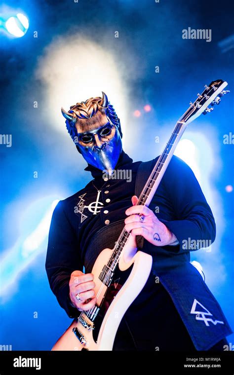 The Swedish Doom Metal Band Ghost Performs A Live Concert At The