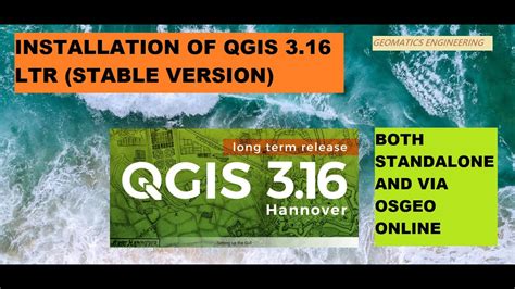 How To Install Qgis Long Term Release Qgis Standalone Ltr