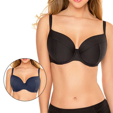 Vivisence Underwired Smooth Padded Bikini Top 3214 EBay