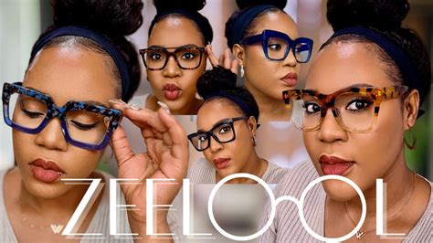 Zeelool Try On Affordable Fashionable Glasses Im Shee Youtube